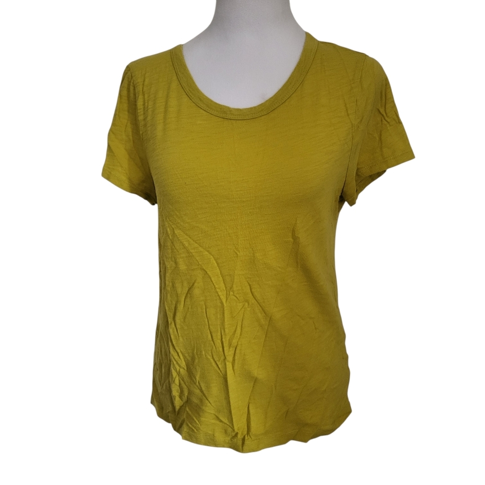 Gap Comfort Soft Tee Yellow sz S